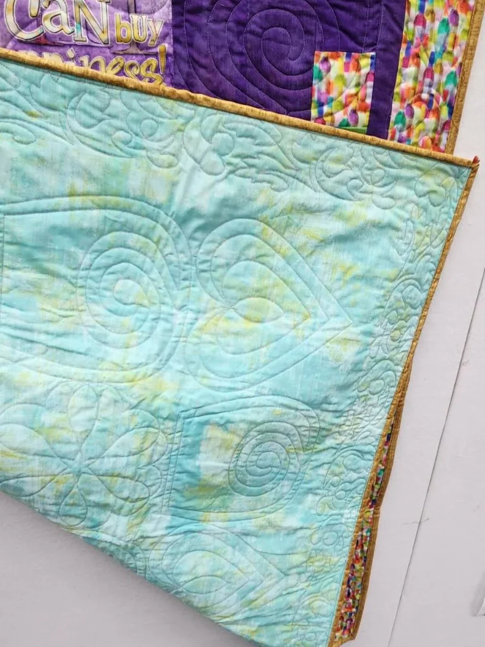 Handmade Wine Themed Lap Quilt 44x61.5 One of a Kind